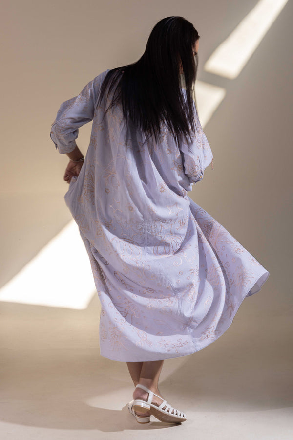 Starry Knots Aari-Embroidered Dress