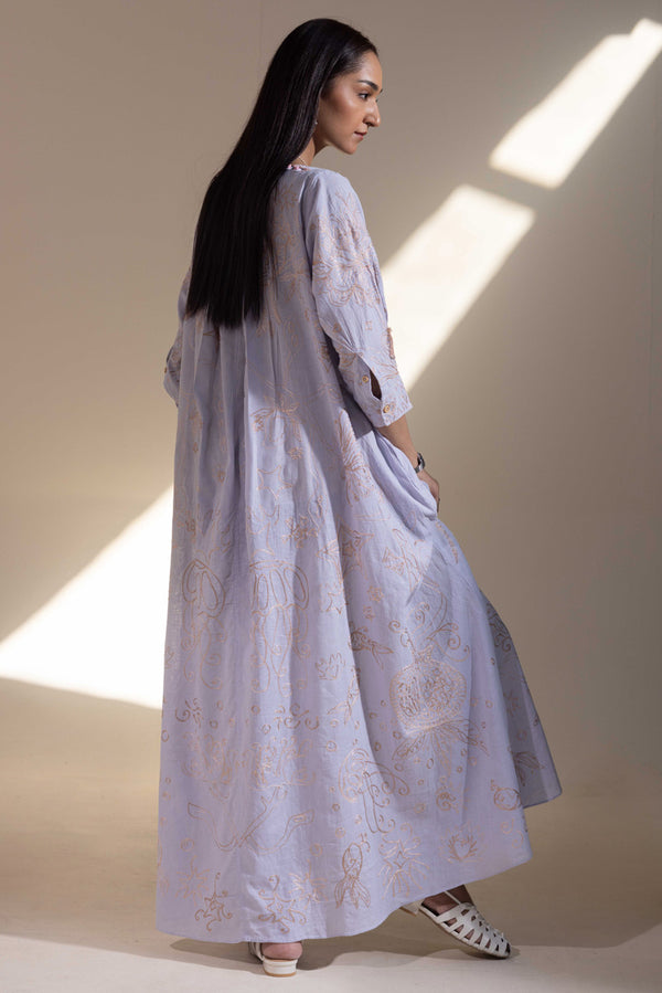 Starry Knots Aari-Embroidered Dress