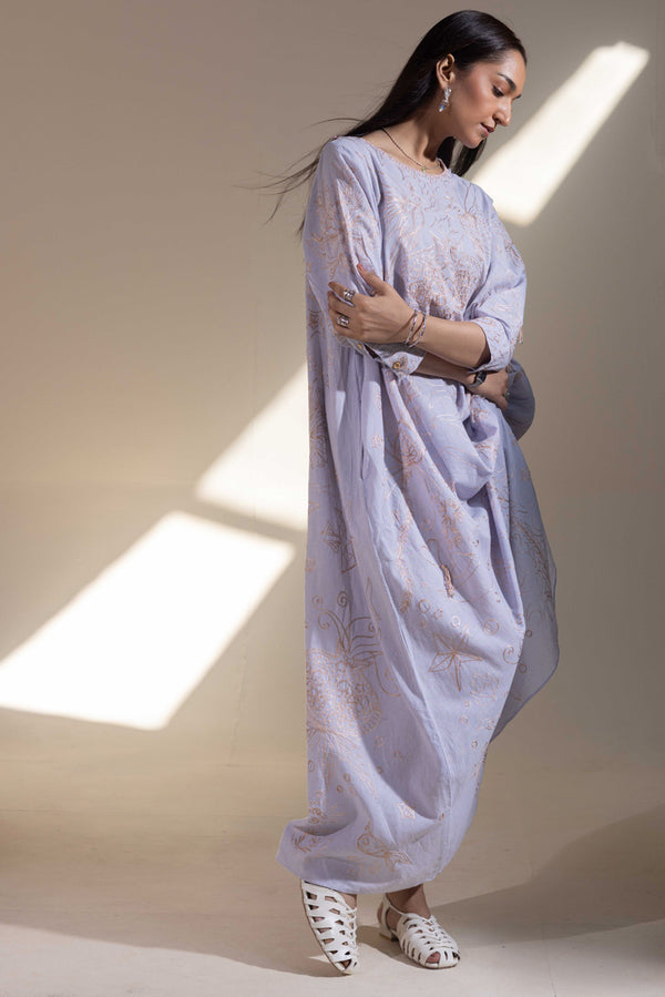 Starry Knots Aari-Embroidered Dress