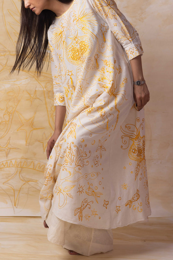Starry Knots Aari-Embroidered Dress