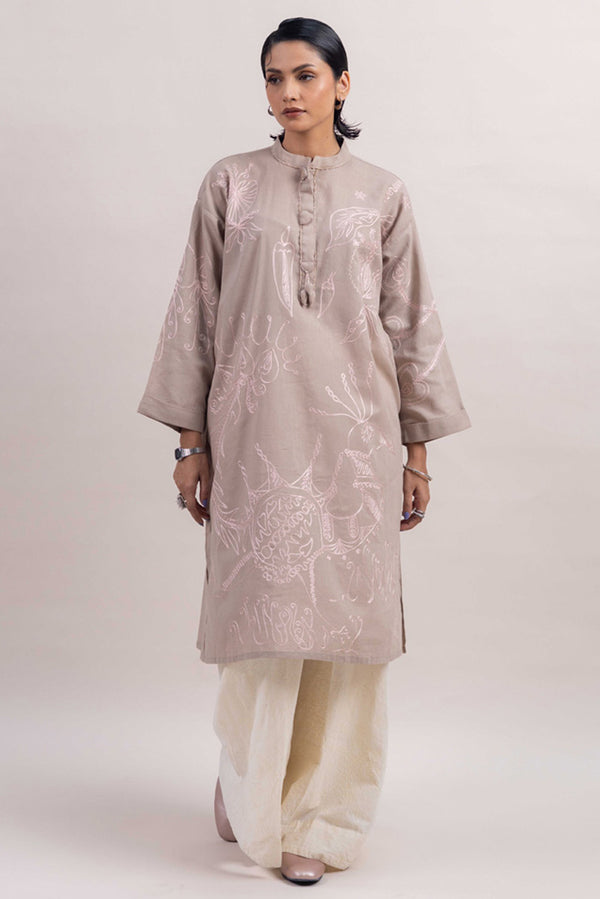 Mirchi Heart Embroidered Shirt