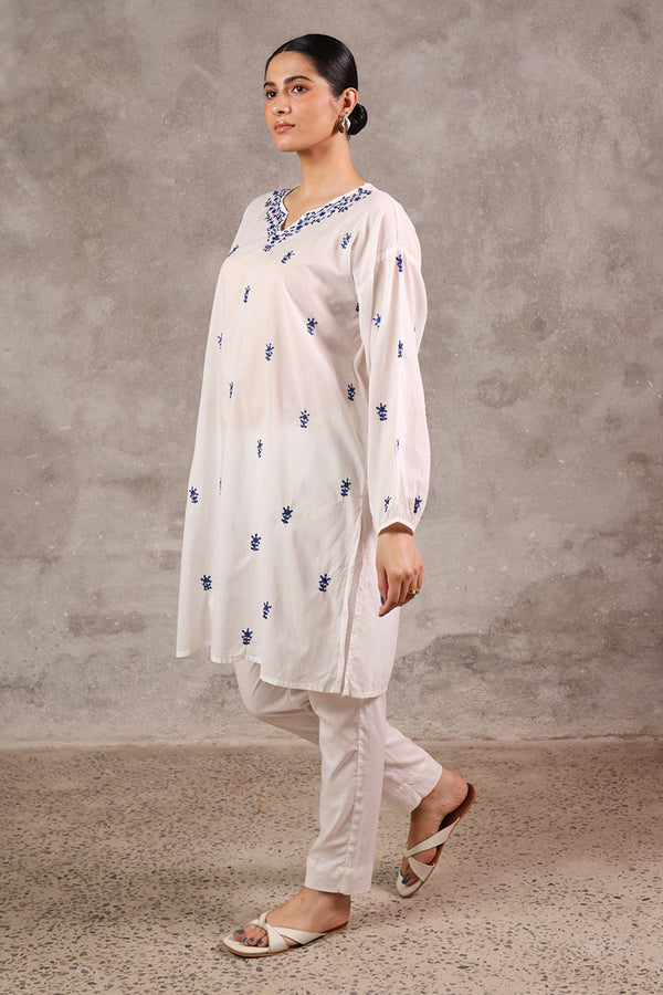 N K R Hand-Embroidered Shirt