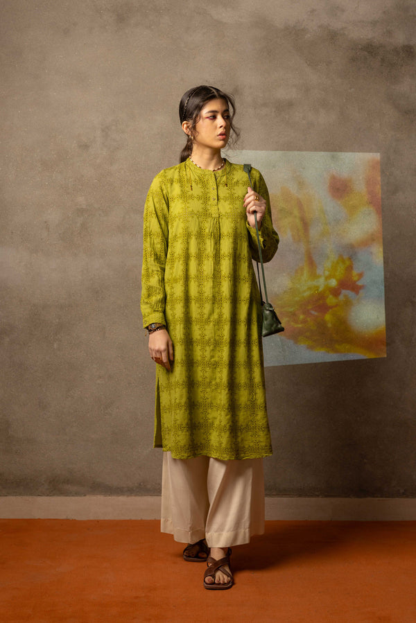 Spring Fling Ajoure Kurta