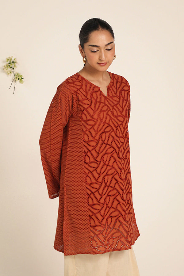 Spring Fling Schiffli Style Top