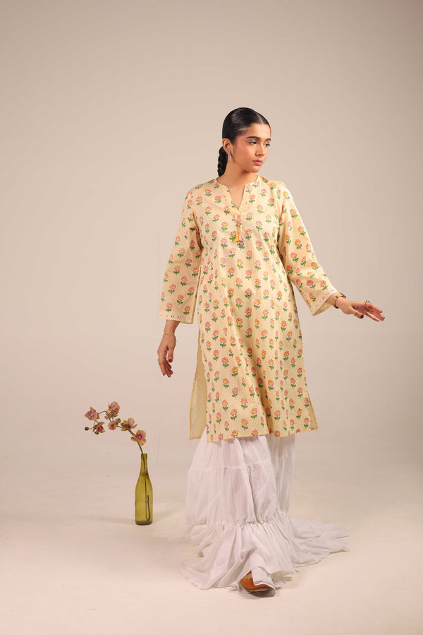 Chintz Whisper Blockscope Kurta