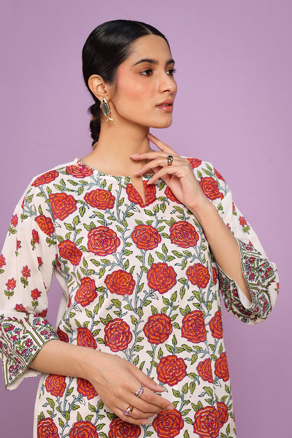 Chintz Whisper Motif Melody Kurta