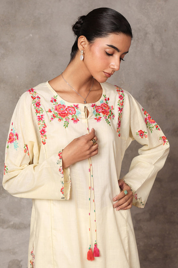 Embroidered Patch Party Shirt