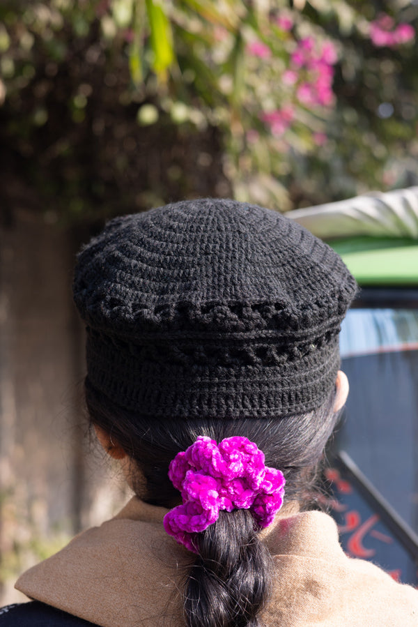 Crochet-Crafted Cap
