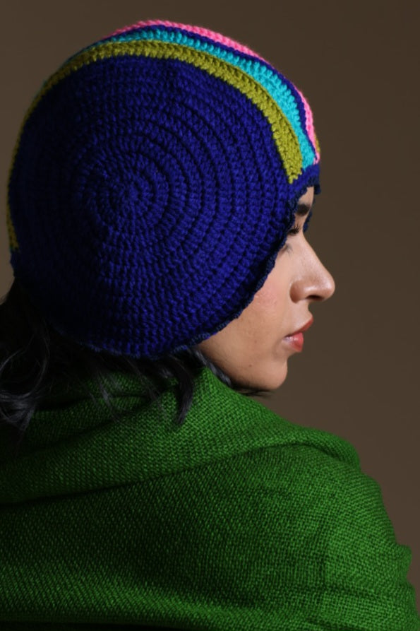Crochet Helmet Cap