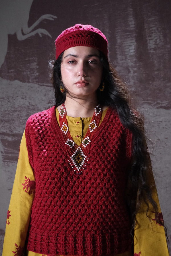 Handmade Crochet Sweater Vest