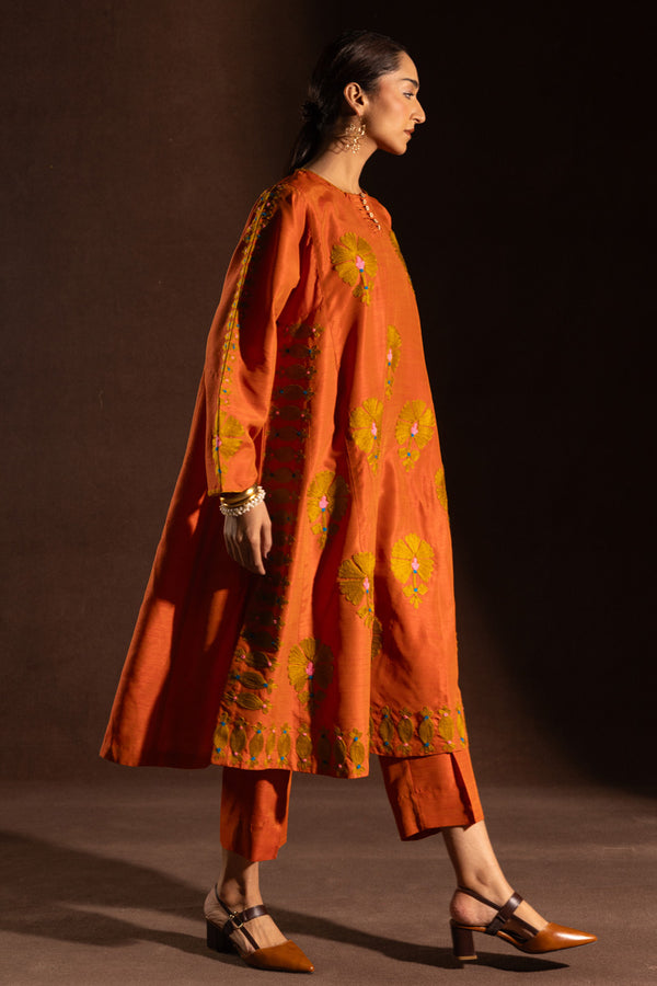 Tajik Folk Flared Set