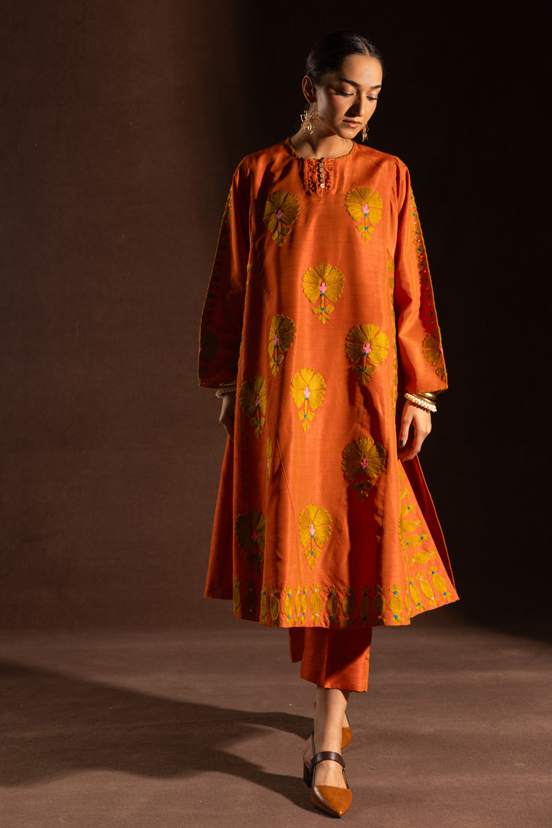 Tajik Folk Flared Set