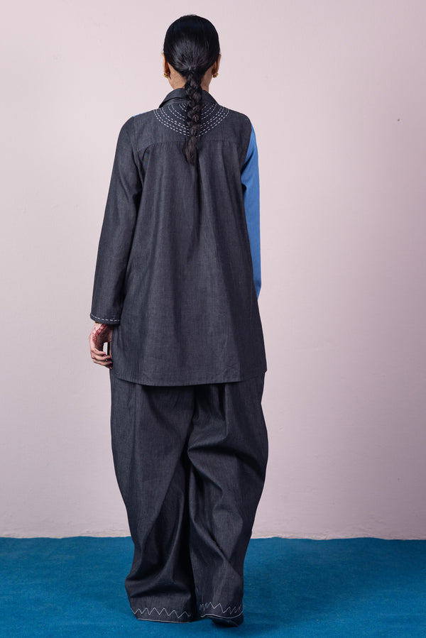 Color-Block Sashiko Set