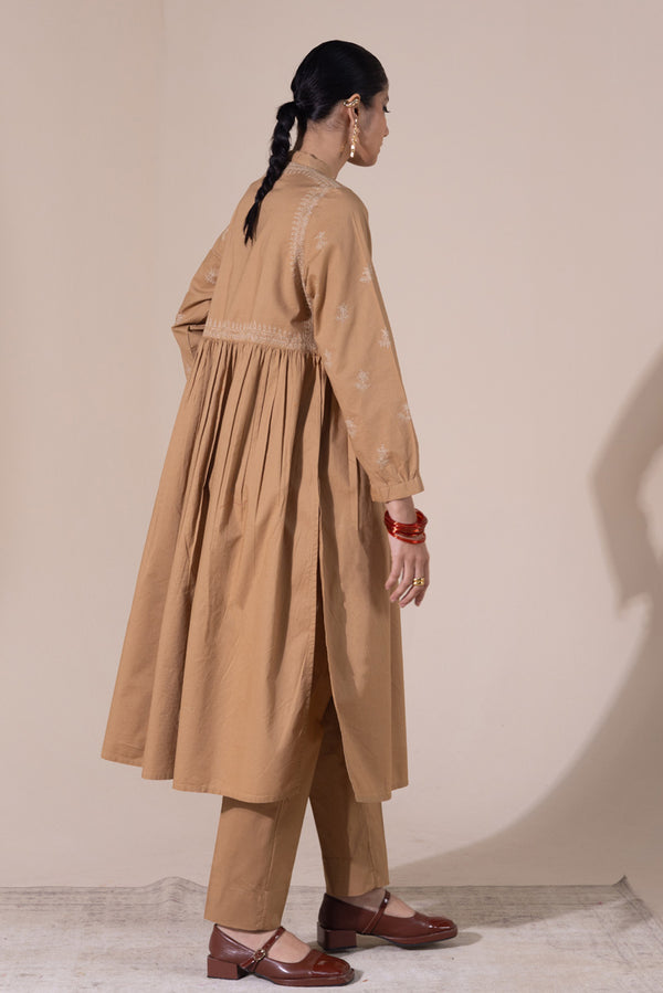 Embroidered Flared Timeless Set