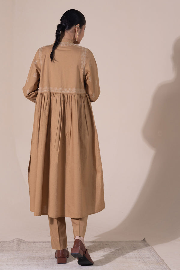 Embroidered Flared Timeless Set