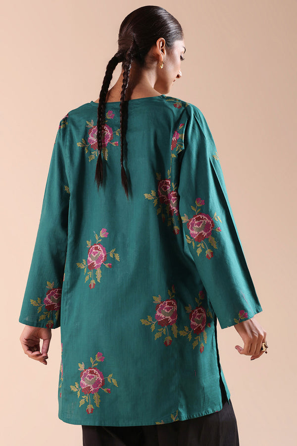 Embroidered Pixel Play Kurta