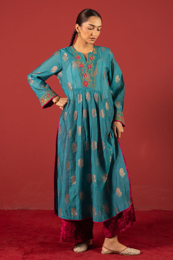 Golden Rose Jacquard Set