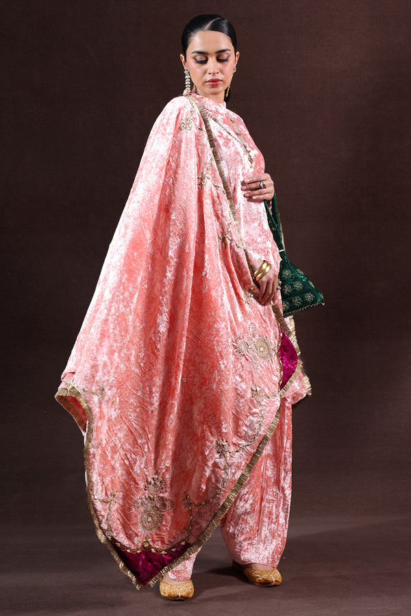 Rani Bahaar Velvet Shawl