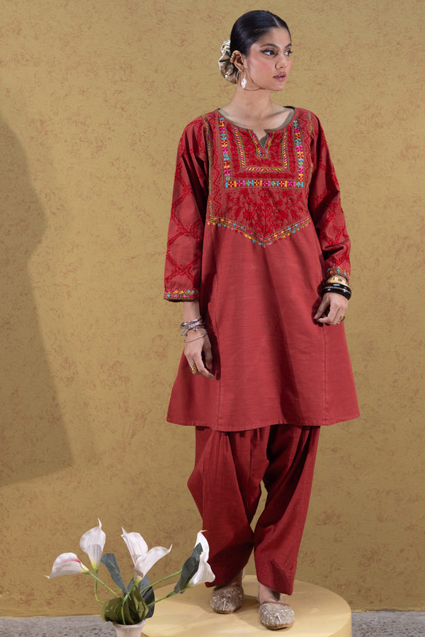 Hand-Embroidered Hues Set