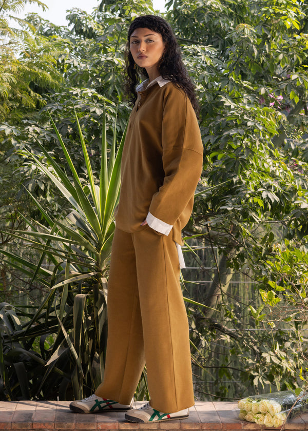 Drop Shoulder Sweat Set