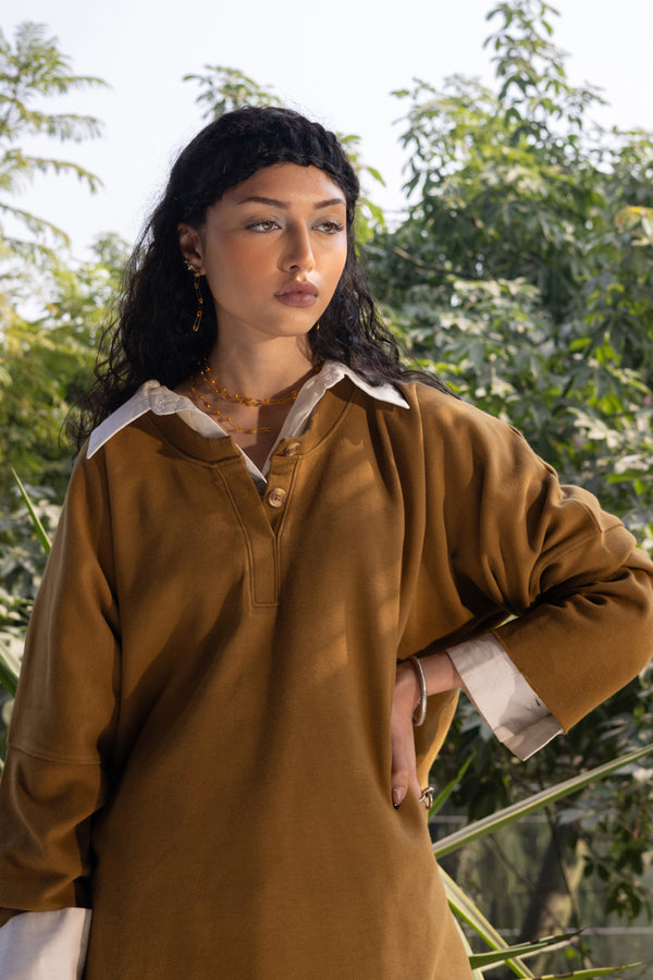 Drop Shoulder Sweat Set