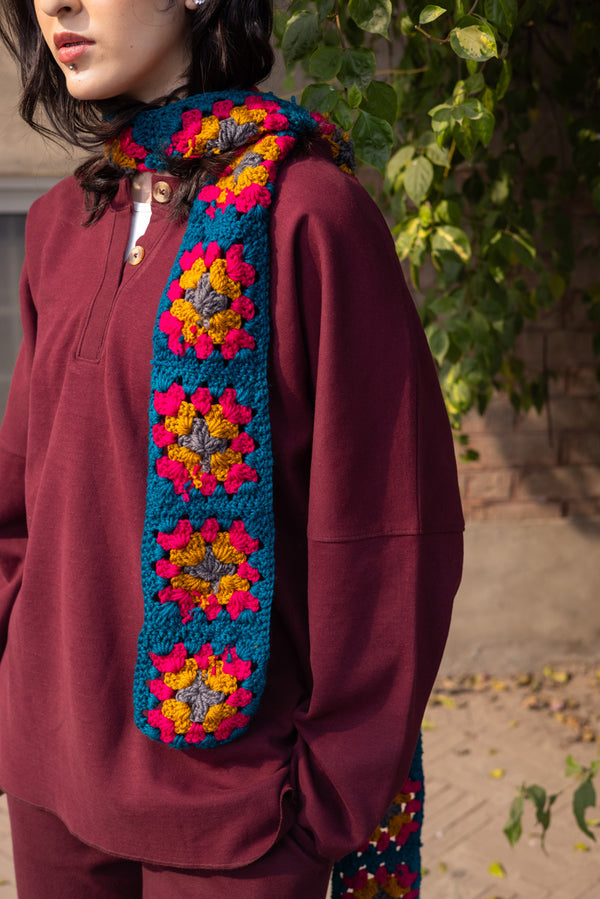 Drop Shoulder Sweat Set