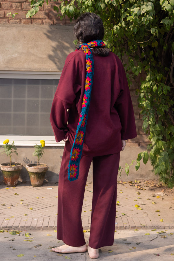 Drop Shoulder Sweat Set