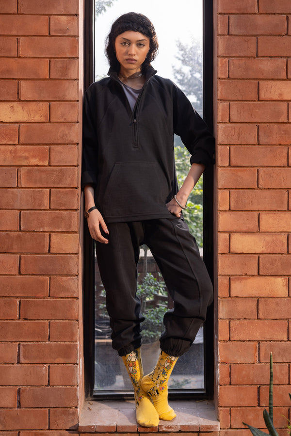 Half-Zip Knit Co-Ord Set