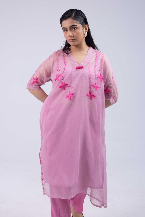 Phool Kahani Embroidered Shirt