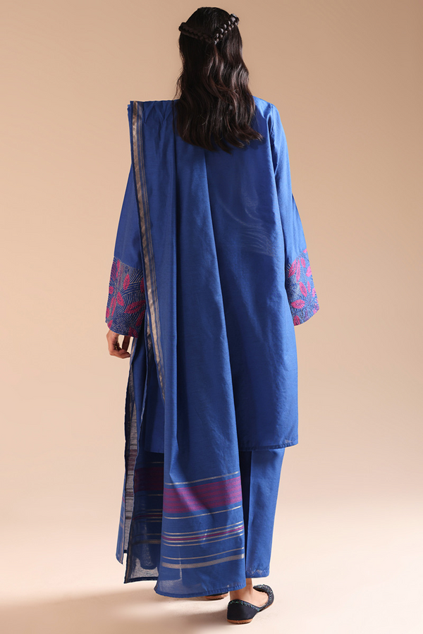 Weave Story Lurex 3-Piece Suit