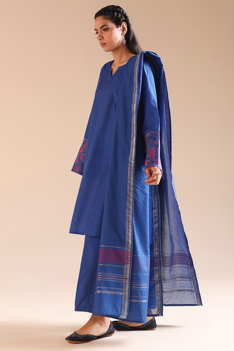 Weave Story Lurex 3-Piece Suit