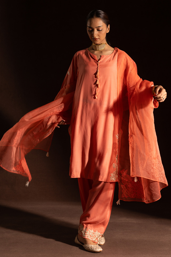 Beige Tassel Whisper 3-Piece Set