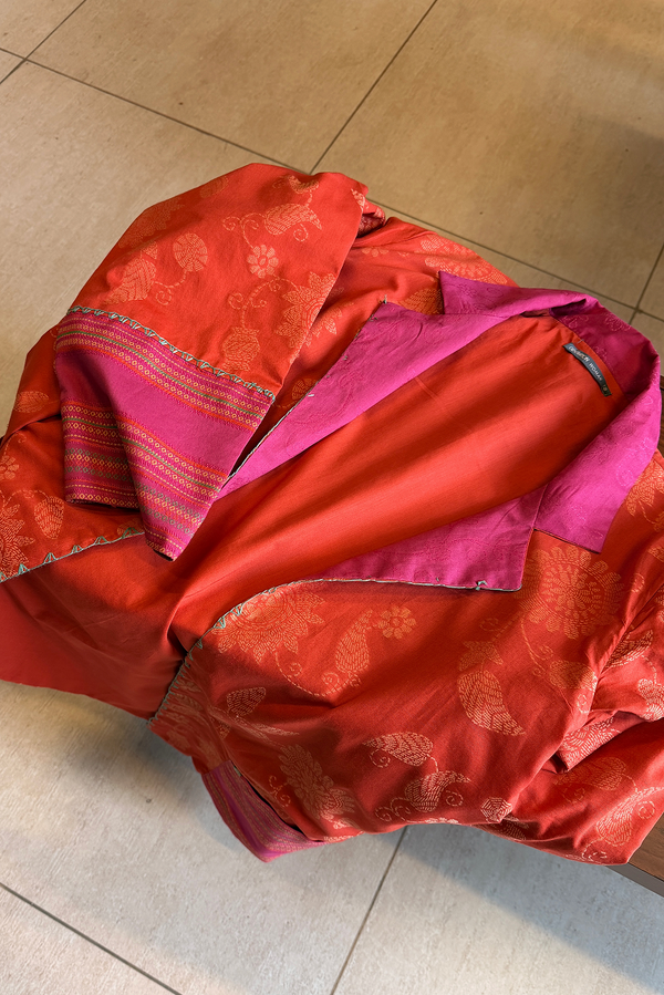 Jacquard Weave Skirt 3-Piece Set